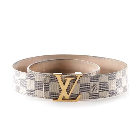 lv belts white|white Lv Belt real.